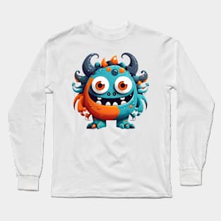 Funny Look Monster Tee Long Sleeve T-Shirt